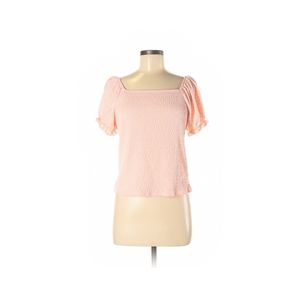 Square-neck Ruched Top